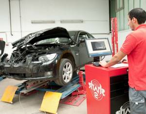 Диагностика повреждений автомобиля на станции технического обслуживания