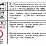 Additional explanations for the “No movement” sign