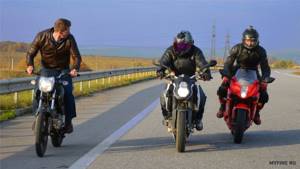 Езда на мотоцикле без шлема — что говорится в ПДД