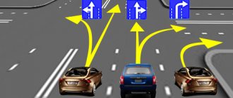 Как правильно выполнять поворот направо на перекрестке