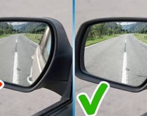 Правильная настройка зеркал в автомобиле