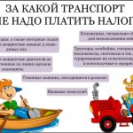 Транспортные средства которые освобождены от сбора