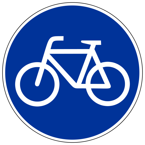 Знак для велосипедиста